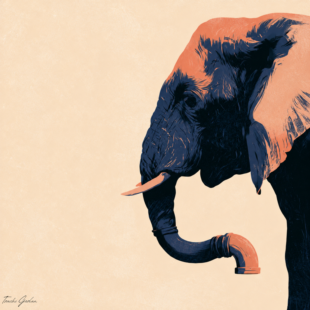 Wild Rhythm by Tzachi Gozlan – Animals collection pipe art print